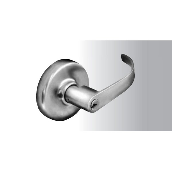 Grade 1 Fail Safe Lever, 12AC/DC, Request to Exit, PZ Lever, D Rose, 6-Pin LFIC Prep, Less Core, Sat